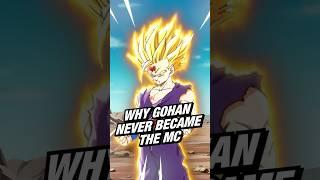 Why Gohan NEVER Became the Main Character in Dragon Ball Z #goku #dragonball #dbz