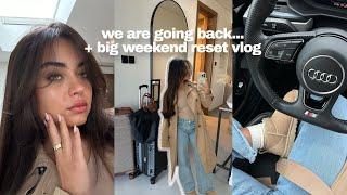 leaving dubai + a productive weekend back home vlog