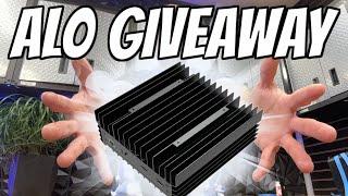 I'm legit GIVING AWAY my Iceriver AL0 Alephium Miner