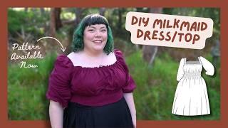 Get the Perfect Fit with THIS Size Inclusive Sewing Pattern | Milkmaid Dress Tutorial