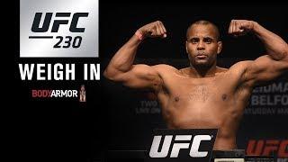 UFC 230: Weigh-in