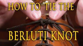 How To Tie The Berluti Knot #Shorts