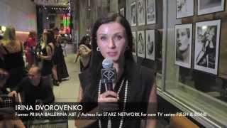 IRINA DVOROVENKO interview about VITAL AGIBALOW, Еxhibition for HENSEL  At AUREOLE in New York.