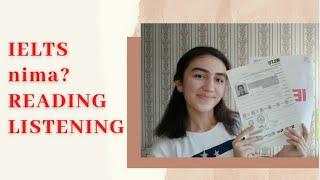 What is IELTS?| part1| LISTENING, READING. My IELTS certificate.