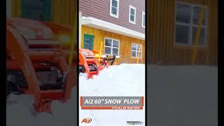 Ai2 60" Snow Plow | Tractor Tools Direct | Kubota BC Attachment