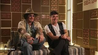 Johnny Depp & Riccardo Scamarcio Discuss “Modì” | Red Sea Film Festival 2024