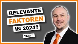 SEO Tipps 2024 Teil 1 - DIESE SEO Faktoren halte ich für relevant (Expertenwissen)