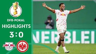 Unstoppable Openda! | RB Leipzig vs. Eintracht Frankfurt 3-0 | Highlights | DFB-Pokal Round of 16