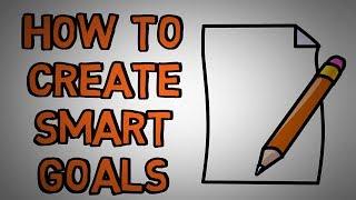 Setting SMART Goals - How To Properly Set a Goal (animated)