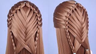 most beautiful hairstyles for girls | easy hairstyles | coiffures simples et belles | cute hairstyle