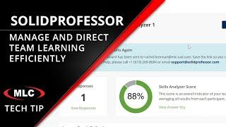 Help Your Team Learn and Grow with SolidProfessor - Skills Analyzer, Learning Paths, & Metrics