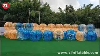 Bubble Football/Soccer Testing - ZL Inflatable