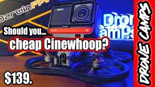 CHEAP Cinewhoop! - DarwinFpv CineApe 25 4S Cinewhoop - REVIEW & FLIGHTS