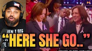 Kamala the Chameleon Goes To BLACK CHURCH Without Her Jewish Husband for Votes 