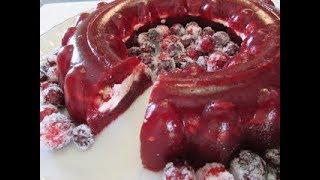 Thanksgiving Day CRANBERRY JELLIED SALAD | FESTIVE MOLD | Recipe | Demonstration