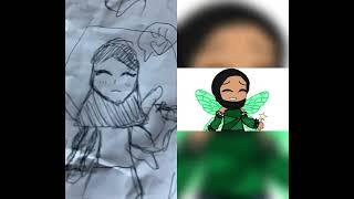 Collab with @sapphirelightXP ! Keep up the good work emma! #fairy #drawing