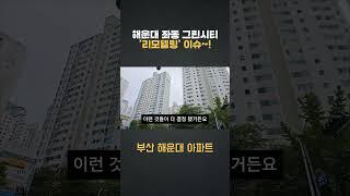 1기 신도시 해운대 좌 동 아파트 이슈~!  현장 답사 시작 합니다!