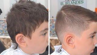 Corte para Niños con fade fácil y rápido 