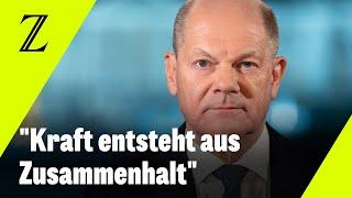 Die Neujahrsansprache von Olaf Scholz 2025