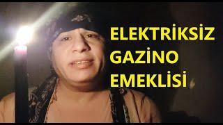 ELEKTRİKSİZ YAŞAYAN MUMLU KADIN