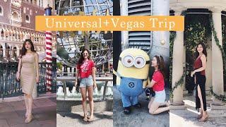 帶你們一起去環球影城+拉斯維加斯! LA Vlog 最終回｜Universal Studios + Vegas Vlog