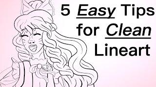 How to make CLEAN Line Art in 5 Minutes