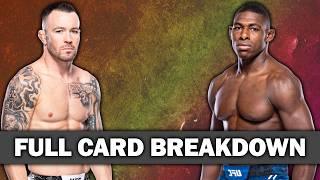 UFC Tampa - Full Card Breakdown | All Fight Predictions & Best Betting Tips | Covington vs Buckley