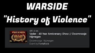 WARSIDE - History Of Violence (Live @ Doornroosje/Nijmegen - July 6, 2024)