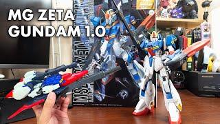 Building this old crusty MG Zeta Gundam 1.0 model kit...