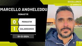 Marcello Angheleddu allenatore Monastir 01-12-2024 - Diario Sportivo