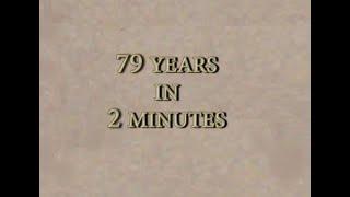 79 years in 2 minutes