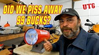 Harbor Freight (Bauer) Forced Air Propane Heater - Totally Spontaneous Unbox And Review