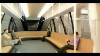 Animation of driverless, fully automated metro Brussels (Pulsar project)