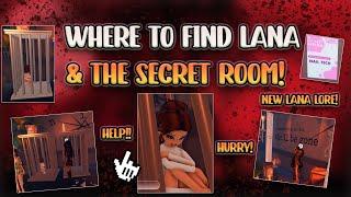 WHERE TO FIND LANA AND THE SECRET ROOM! NEW DRESS TO IMPRESS LANA LORE UPDATE | roblox 