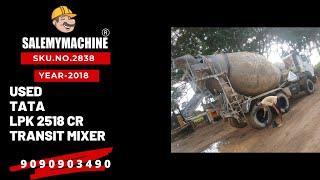 USED TRANSIT MIXER FOR SALE l USED CONSTRUCTION EQUIPMENT FOR SALE l SALEMYMACHINE