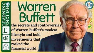 Improve your English  ⭐  Very Interesting Story - Level 3 -  Buffett | WooEnglish