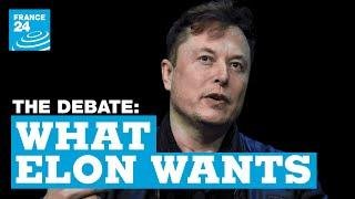 What Elon wants: Is Twitter buyout a victory for free speech or disinformation? • FRANCE 24