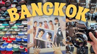 Bangkok Vlog 2023  Night Market Vintage Shopping