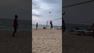 enjoy white sands beach #volleyball