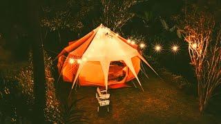 STRESS RELIEF GLAMPING/CAMPING RELAXING MUSIC FOR THE TRAVELERS HEART! CALMING AMBIENCE FOR STUDY