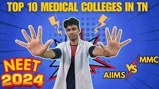 Top 10 Government medical colleges in Tamil Nadu | #achieveinneet