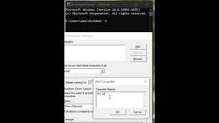 how to remote shutdown anyone computer by cmd