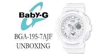 BABY-G BGA-195-7AJF UNBOXING