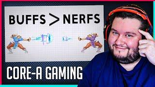 Flats Reacts To "Analysis: Why We Should Buff More Than Nerf"