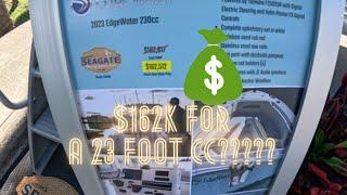 2023 Stuart Boat Show 23 Foot Center Consoles - What Does 74k to 162K (Not a Typo) Get You?