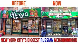 Walking New York City's Biggest Russian/Soviet Neighborhood - Brighton Beach Brooklyn