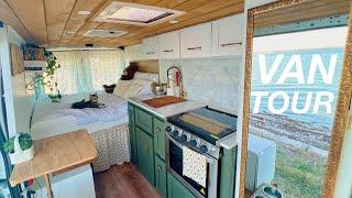 VAN TOUR | (this cottagecore conversion cost under $10k!)