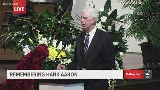 Hank Aaron Funeral | Atlanta Braves chairman speaks