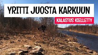 SALAKALASTAJA POHJAPADOLLA - JÄI KIINNI JA YRITTI JUOSTA PAKOON - NUPANVÄYLÄ - OULUNKALAPAIKAT