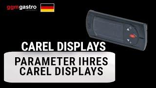 Parameter Ihres Carel Displays